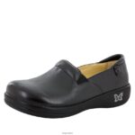 Alegria Schuhe Österreich - Alegria Keli-Berufsschuh aus schwarzem Nappaleder D2R0BH474