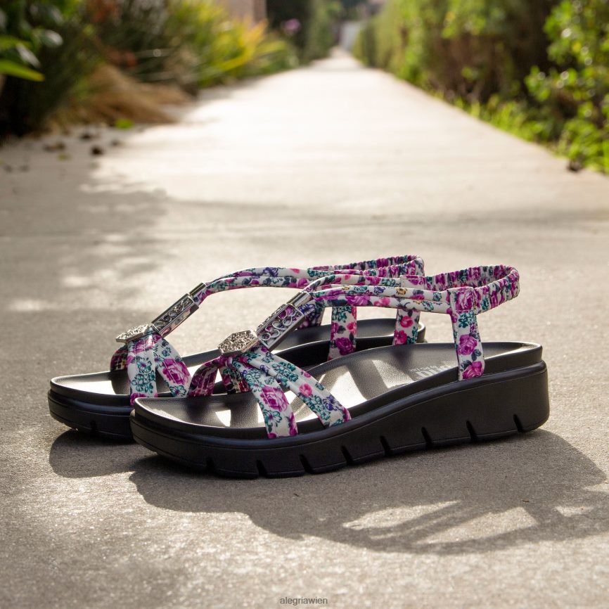 Alegria Schuhe Österreich - Alegria Roz schöne fuchsiafarbene Sandale D2R0BH93 - Image 2