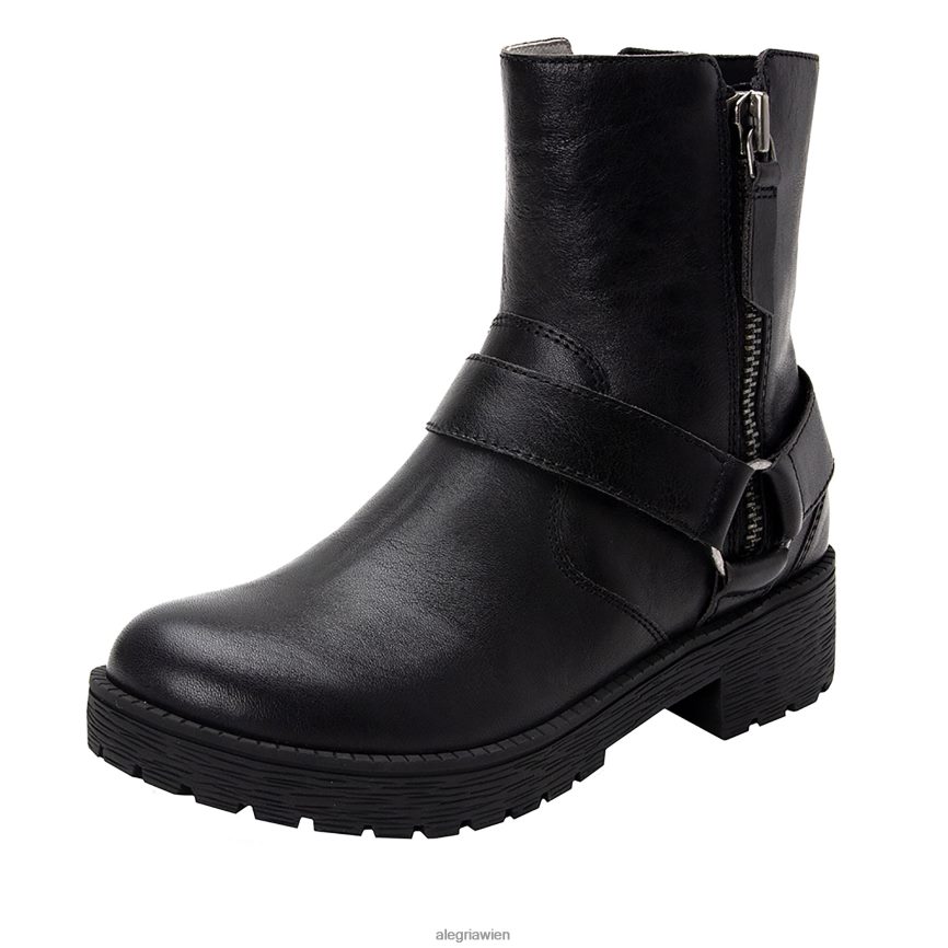 alegria_schuhe_oesterreich_alegria_schwarzer_stiefel_von_charlette_crazy_horse_d2r0bh249.jpg Alegria Schuhe Österreich - Alegria Schwarzer Stiefel von Charlette Crazy Horse D2R0BH249 - Image 1