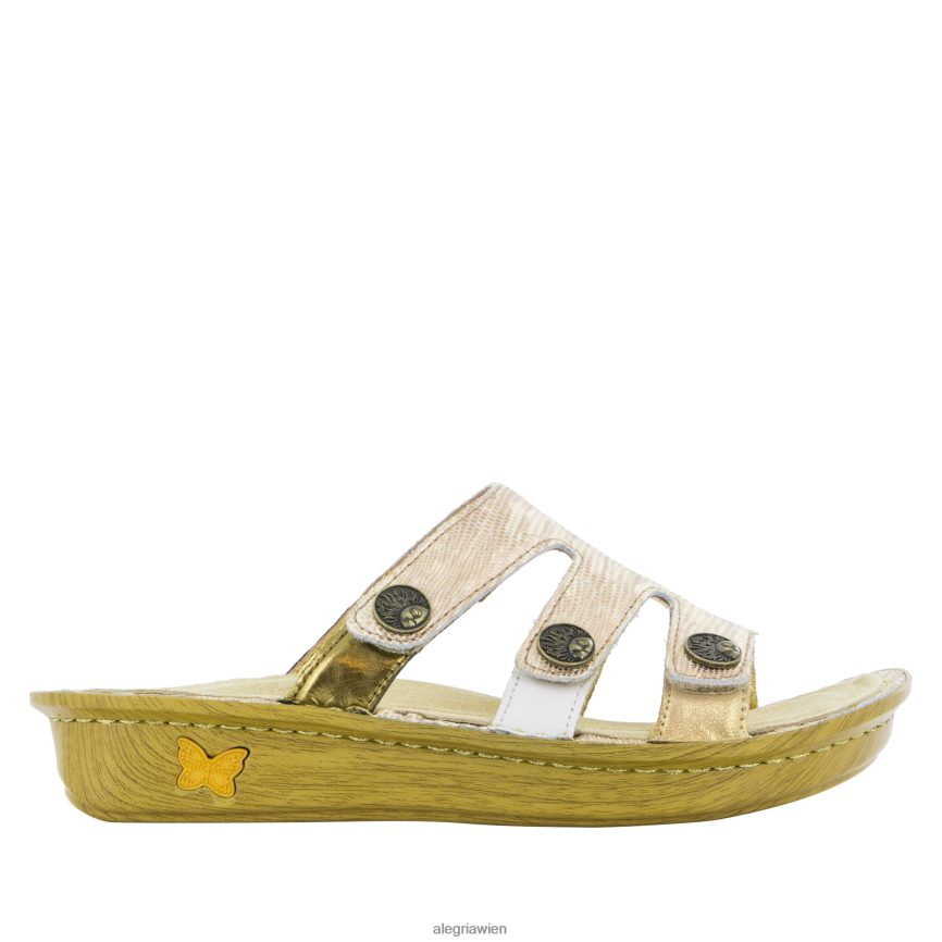 Alegria Schuhe Österreich - Alegria Venezia Gold Your Own Way Sandale D2R0BH174 - Image 2