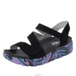 Alegria Shoes - Alegria Ana, ich habe dir eine schwarze Sandale besorgt D2R0BH104