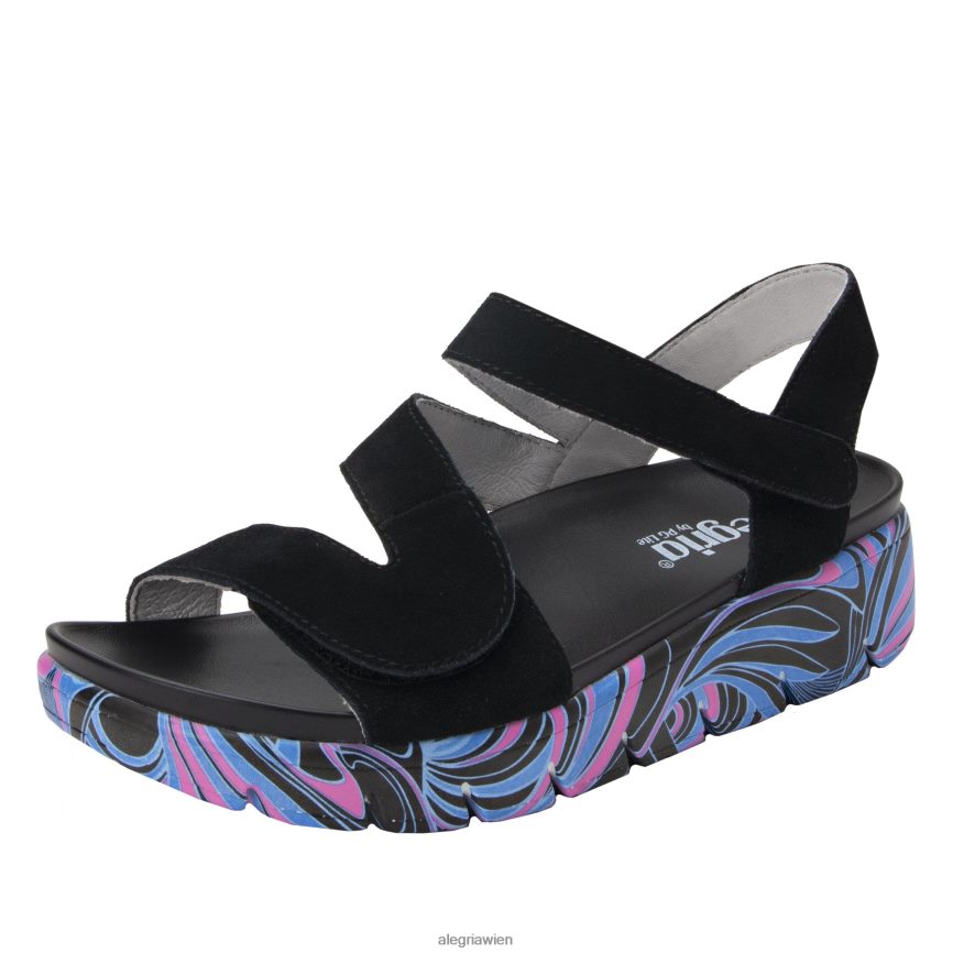 Alegria Shoes - Alegria Ana, ich habe dir eine schwarze Sandale besorgt D2R0BH104 - Image 1