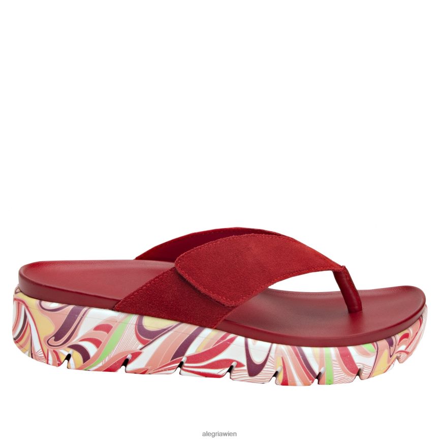 Alegria Shoes - Alegria Astara, ich habe dich, Babe, rote Sandale D2R0BH44 - Image 2