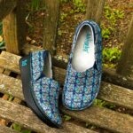 Alegria Wien - Alegria Debra Roses blauer Steppschuh D2R0BH436 - Image 2