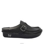 Alegria Schuhe Österreich - Alegria Brigid Upgrade schwarzer Clog D2R0BH288 - Image 3