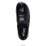 Alegria Schuhe Österreich - Alegria Duette Flourish schwarzer Schuh D2R0BH468 - Image 5