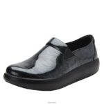Alegria Schuhe Österreich - Alegria Elly Pewter Fields Schuh D2R0BH594