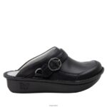 Alegria Schuhe Österreich - Alegria Geölter schwarzer Sevilla-Clog D2R0BH303 - Image 3