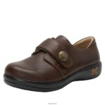 Alegria Schuhe Österreich - Alegria Joleen geölter brauner Berufsschuh D2R0BH564