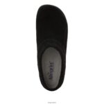 Alegria Schuhe Österreich - Alegria Kyah schwarzer Wildlederschuh D2R0BH300 - Image 5