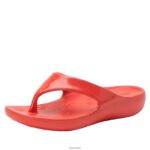 Alegria Schuhe Österreich - Alegria Ode rote Glanzsandale D2R0BH12