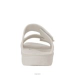 Alegria Schuhe Österreich - Alegria Orbyt weiße Glanzsandale D2R0BH183 - Image 4