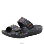 Alegria Schuhe Österreich - Alegria Orbyt Zuckerschädel-Sandale D2R0BH177