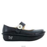 Alegria Schuhe Österreich - Alegria Paloma Mary Jane aus schwarzem Nappaleder D2R0BH492 - Image 3