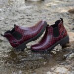 Alegria Schuhe Österreich - Alegria Rowen Gingham-Stiefel D2R0BH234 - Image 2