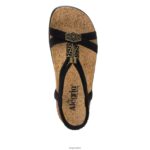Alegria Schuhe Österreich - Alegria Roz lässige schwarze Sandale D2R0BH63 - Image 4