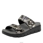 Alegria Schuhe Österreich - Alegria Rubie Collage Greys Sandale D2R0BH195