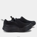 Alegria Schuhe Österreich - Alegria Shift-Lead-Schuh aus schwarzem Mesh D2R0BH363 - Image 2