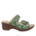 Alegria Schuhe Österreich - Alegria Sierra Green Acres Sandale D2R0BH219 - Image 3