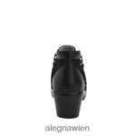 Alegria Schuhe Österreich - Alegria Sloan-Stiefel aus schwarzem Wildleder D2R0BH276 - Image 4