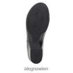 Alegria Schuhe Österreich - Alegria Sloan-Stiefel aus schwarzem Wildleder D2R0BH276 - Image 6