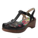 Alegria Schuhe Österreich - Alegria Sommer schwarzer Schuh D2R0BH507