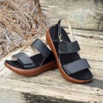 Alegria Shoes - Alegria Bailee gewebte Noir-Sandale D2R0BH71 - Image 2