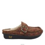 Alegria Shoes - Alegria Brigid Cognac & Roses Clog D2R0BH299 - Image 3