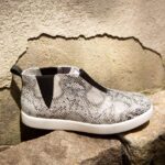 Alegria Shoes - Alegria Grauer Schlangenstiefel von Parker D2R0BH269 - Image 2