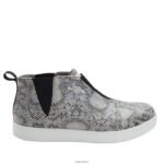 Alegria Shoes - Alegria Grauer Schlangenstiefel von Parker D2R0BH269 - Image 3