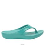 Alegria Shoes - Alegria Ode Aqua-Glanzsandale D2R0BH11 - Image 3
