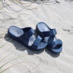 Alegria Shoes - Alegria Orbyt Marineblaue Glanzsandale D2R0BH182 - Image 2