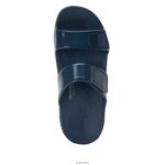 Alegria Shoes - Alegria Orbyt Marineblaue Glanzsandale D2R0BH182 - Image 5