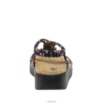 Alegria Shoes - Alegria Roz Charm schwarze Sandale D2R0BH92 - Image 4