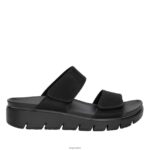 Alegria Shoes - Alegria Rubinschwarze Softie-Sandale D2R0BH194 - Image 3