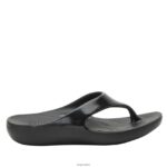 Alegria Shoes - Alegria Schwarze Glanzsandale von Ode D2R0BH8 - Image 3