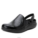 Alegria Shoes - Alegria Skillz Flourish schwarzer Schuh D2R0BH317