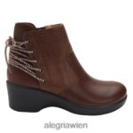 Alegria Shoes - Alegria Stevee karierter brauner Stiefel D2R0BH275 - Image 3