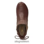 Alegria Shoes - Alegria Stevee karierter brauner Stiefel D2R0BH275 - Image 5