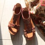 Alegria Shoes - Alegria Tova Cognac & Rosen Sandale D2R0BH221 - Image 2