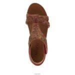Alegria Shoes - Alegria Tova Cognac & Rosen Sandale D2R0BH221 - Image 5