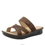 Alegria Shoes - Alegria Victoriah geölte braune Sandale D2R0BH128
