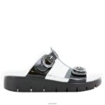 Alegria Shoes - Alegria Vita schwarze Lacksandale D2R0BH197 - Image 2