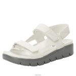 Alegria Shoes - Alegria Weiße Henlee-Sandale D2R0BH188