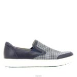 Alegria Wien - Alegria Herrenschuh „Bender“ in Marineblau mit Karomuster D2R0BH610 - Image 2