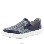 Alegria Wien - Alegria Herrenschuh „Bender“ in Marineblau mit Karomuster D2R0BH610
