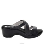 Alegria Wien - Alegria Mehlschwitze schwarze Sandale D2R0BH223 - Image 3