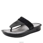 Alegria Wien - Alegria Vanessa schwarze Upgrade-Sandale D2R0BH43